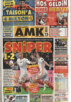 Spor Şöleni - 15.05.2017 Manşeti