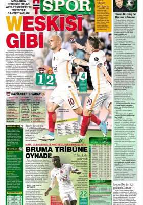 Spor Şöleni - 15.05.2017 Manşeti