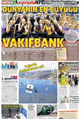 Spor Şöleni - 15.05.2017 Manşeti