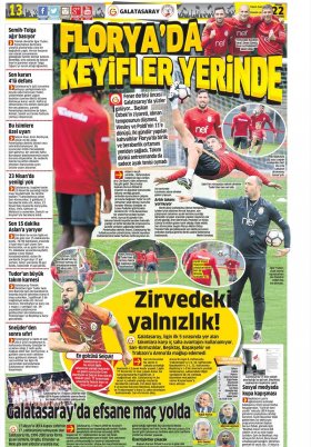 Spor Şöleni - 22.04.2017 Manşeti