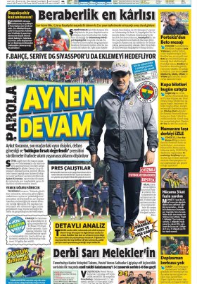 Spor Şöleni - 12.04.2018 Gazete Manşetleri