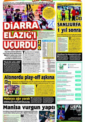Spor Şöleni - 20.04.2017 Manşeti