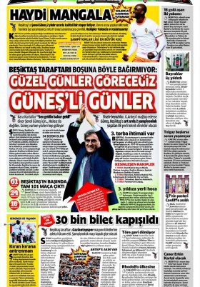 Spor Şöleni - 25.05.2017 Manşeti