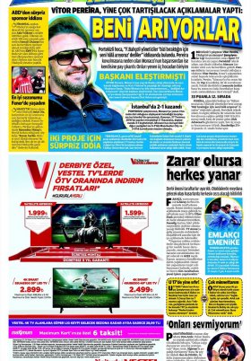 Spor Şöleni - 22.04.2017 Manşeti