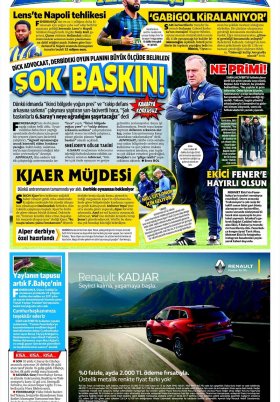 Spor Şöleni - 22.04.2017 Manşeti