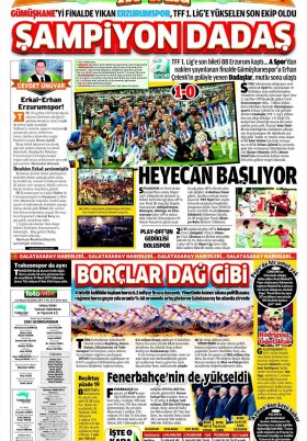 Spor Şöleni - 25.05.2017 Manşeti