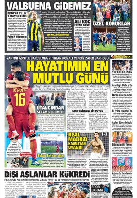 Spor Şöleni - 12.04.2018 Gazete Manşetleri