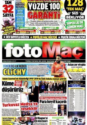 Spor Şöleni - 22.11.2019 Manşeti