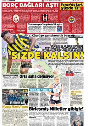 Spor Şöleni - 25.05.2017 Manşeti