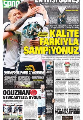 Spor Şöleni - 12.04.2018 Gazete Manşetleri