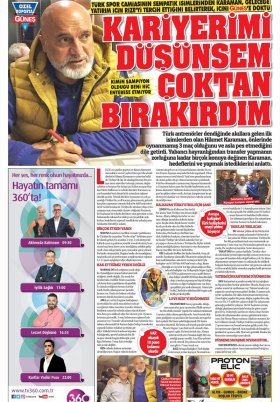 Spor Şöleni - 15.05.2017 Manşeti