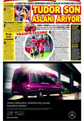 Spor Şöleni - 22.04.2017 Manşeti