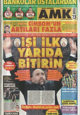 Spor Şöleni - 22.04.2017 Gazete Manşeti