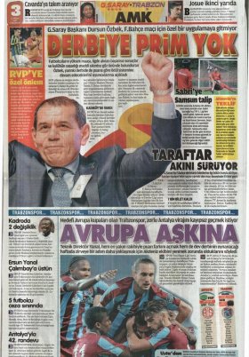 Spor Şöleni - 22.04.2017 Gazete Manşeti