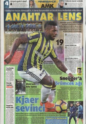 Spor Şöleni - 22.04.2017 Gazete Manşeti