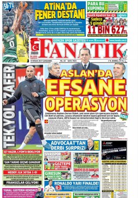 Spor Şöleni - 19.04.2017 Manşeti