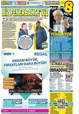 Spor Şöleni - 22.04.2017 Manşeti