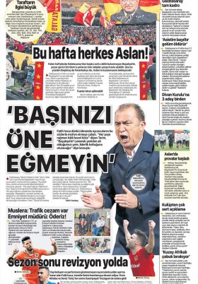 Spor Şöleni - 12.04.2018 Gazete Manşetleri