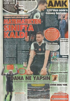 Spor Şöleni - 22.04.2017 Gazete Manşeti