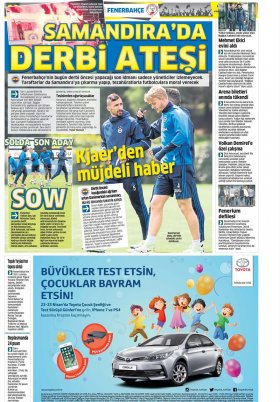 Spor Şöleni - 22.04.2017 Manşeti