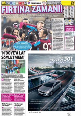 Spor Şöleni - 22.04.2017 Manşeti