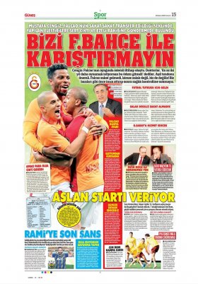 Spor Şöleni - 22.11.2019 Manşeti